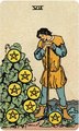 Smith-Waite(r) Tarot Deck Borderless Miniature Edition