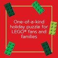 Lego Christmas Train Puzzle: Four Connecting 100-Piece Puzzles (Lego)