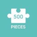 Yuletide Village 500 Piece Puzzle