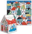 Christmas in the Village 500 Piece House Puzzle