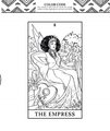 Modern Witch Tarot Coloring Book ( Modern Tarot Library )