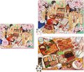 Sakura (Cherry Blossom) Picnic: An Anime Food 2-In-1 Double-Sided 500-Piece Puzzle