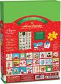 Sweet Christmas Advent Calendar Puzzle Set