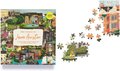 The World of Jane Austen 1000 Piece Puzzle: A Jigsaw Puzzle with 60 Characters and Great Houses to Find