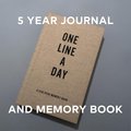 Canvas One Line a Day: A Five-Year Memory Book (One Line a Day)