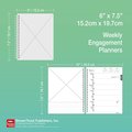 Beaches 2025 6 X 7.75 Inch Spiral-Bound Wire-O Weekly Engagement Planner Calendar New Full-Color Image Every Week