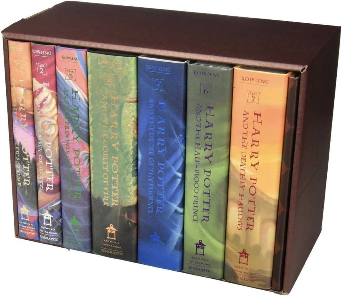 Harry Potter Hardcover Boxed Set: Books 1-7 (Trunk) (Harry Potter)