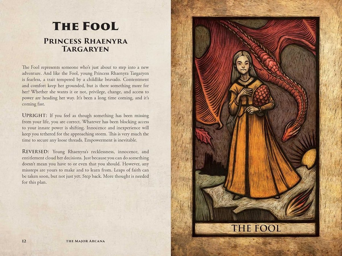 House of the Dragon Tarot Deck and Guidebook