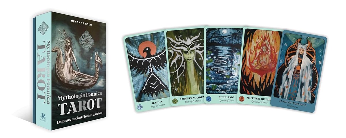 Mythologia Fennica Tarot: Embrace Ancient Finnish Wisdom (Rockpool Tarot)