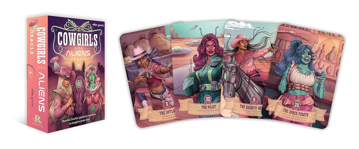 Cowgirls and Aliens Oracle: Intuitive Guidance to Heal Your Soul (Rockpool Oracle)