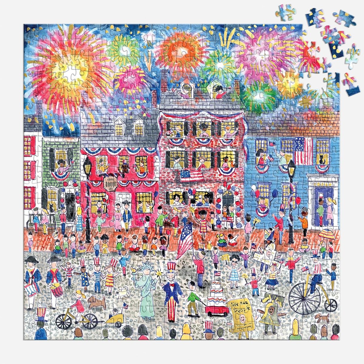 Michael Storrings Celebrate the USA 500 Piece Foil Puzzle