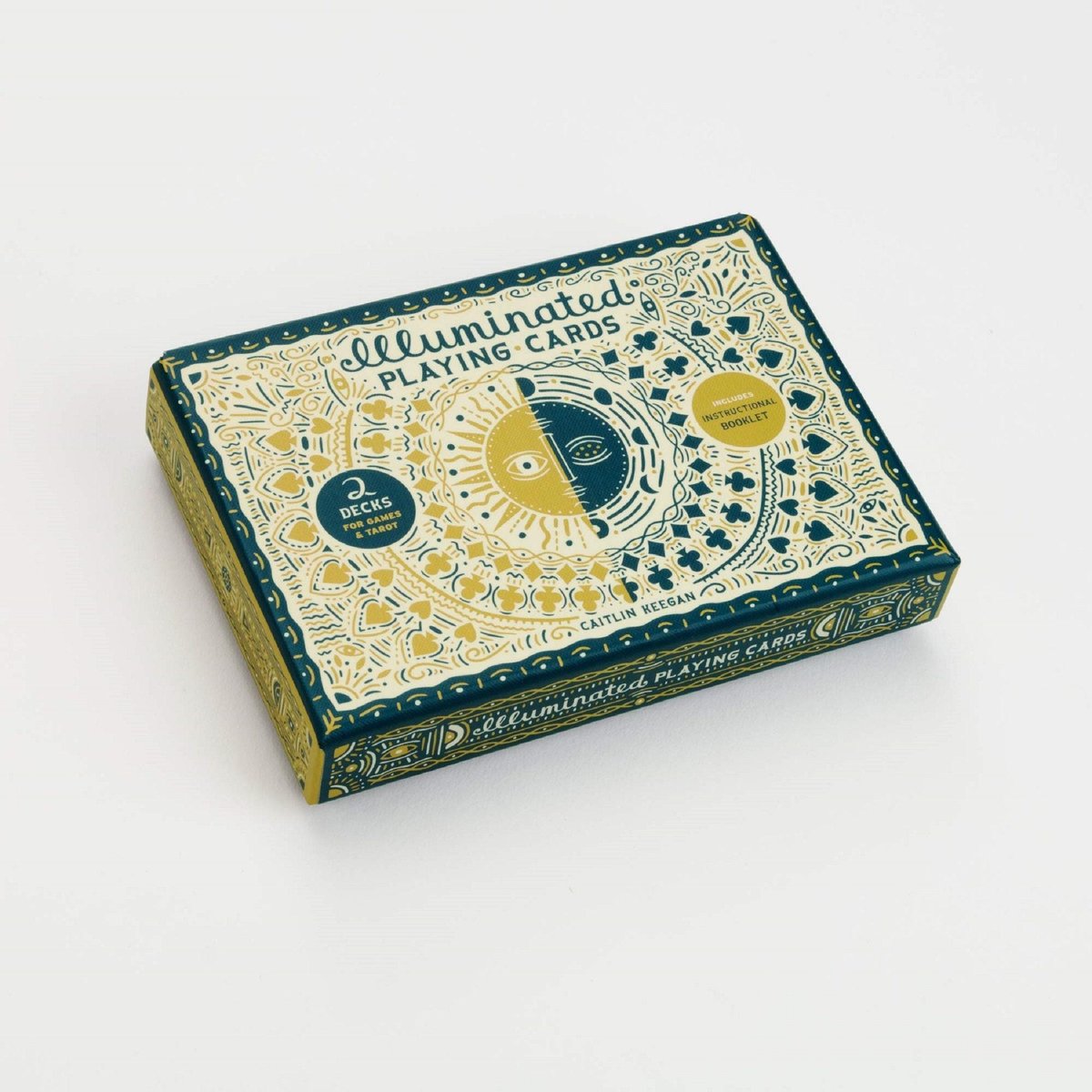 Illuminated Playing Cards: Two Decks for Games and Tarot ( Illuminated Art )