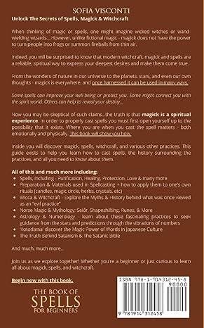The Book of Spells for Beginners, Revealing The History, Secrets & Practices of Spells, Witchcraft, Magick
