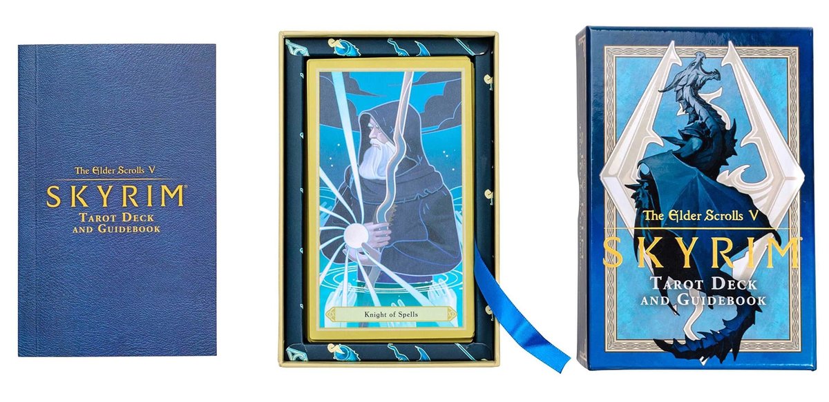 The Elder Scrolls V: Skyrim Tarot Deck and Guidebook (Gaming)
