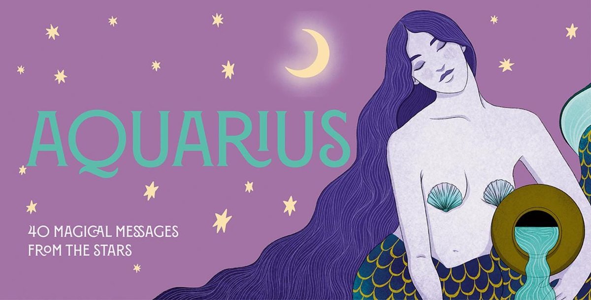 Aquarius Pocket Zodiac Cards: 40 Magical Messages from the Stars (Pocket Zodiac Cards)