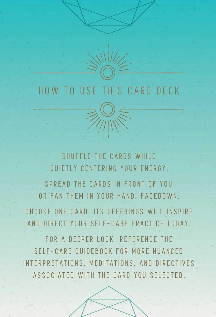Self-Care: Inspirational Card Deck and Guidebook ( Inner World )