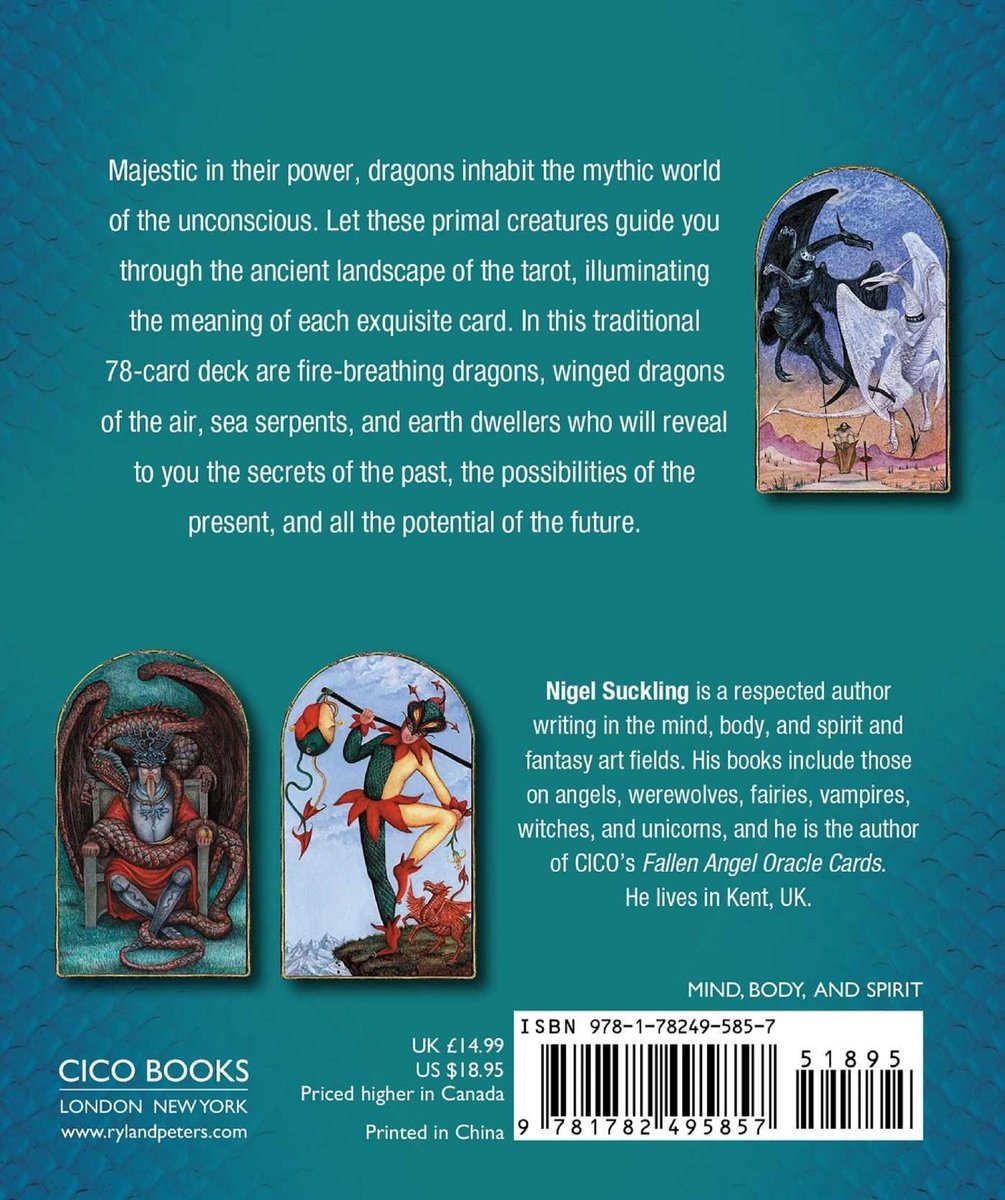 The Dragon Tarot: Includes a full deck of 78 specially commissioned tarot cards and a 64-page illustrated book