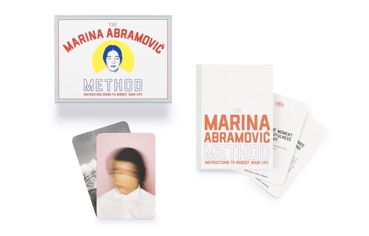 The Marina Abramovic Method: Instruction Cards to Reboot Your Life