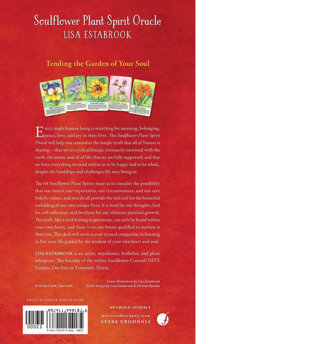 Soulflower Plant Spirit Oracle: 44-Card Deck and Guidebook