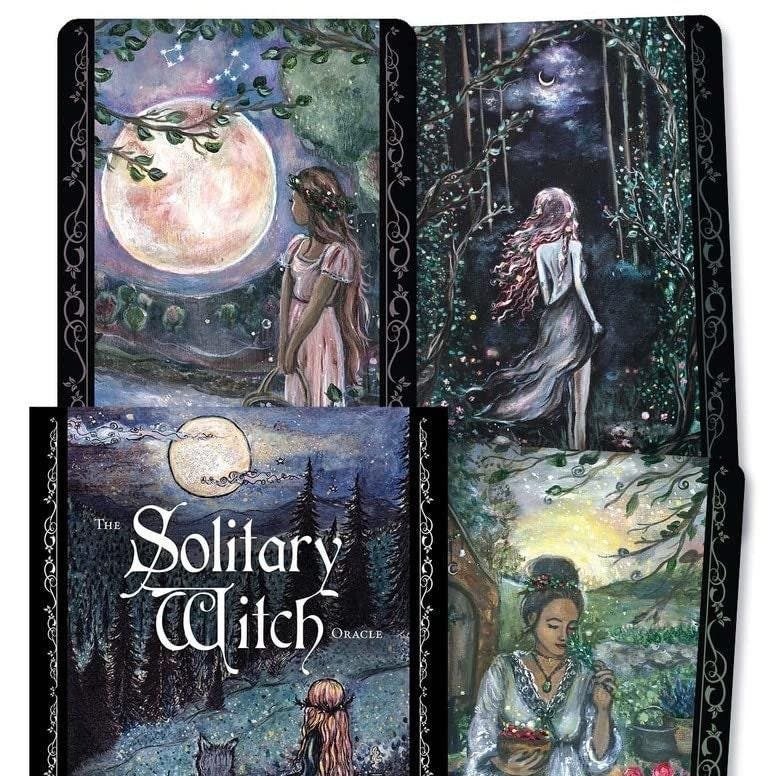 The Solitary Witch Oracle: Lore, Wisdom, and Light for Your Magickal Path