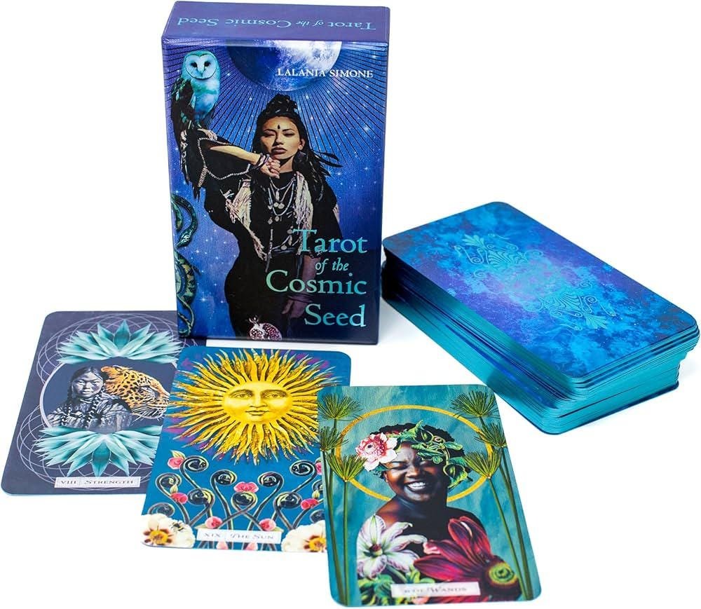 Tarot of the Cosmic Seed: (79 Full-Color Cards and 80 Page Booklet)