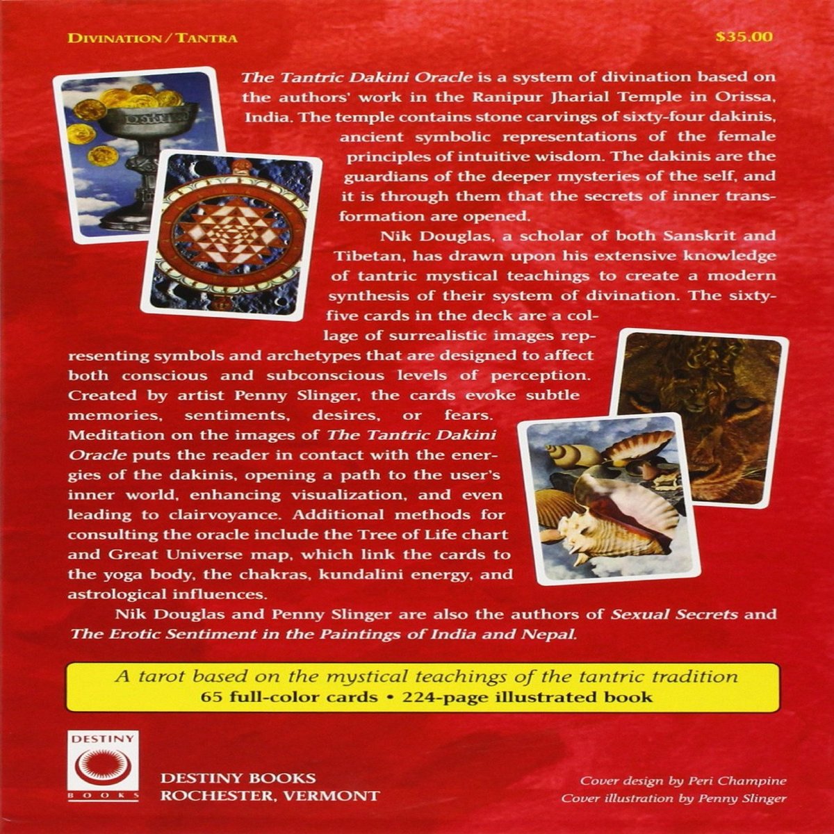 The Tantric Dakini Oracle (New Boxed Set of the Secret Dakini Oracle Book and Deck)