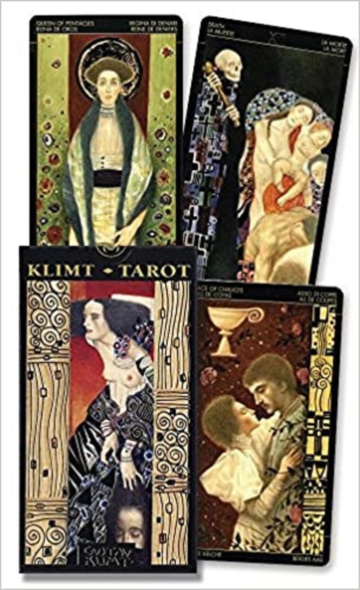 Golden Tarot of Klimt (Lo Scarabeo Decks) (English and Spanish Edition)