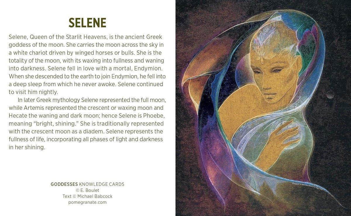 Goddesses: Knowledge Cards