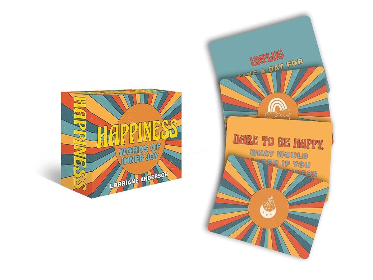 Happiness: Words of Inner Joy (Rockpool Mini Cards)