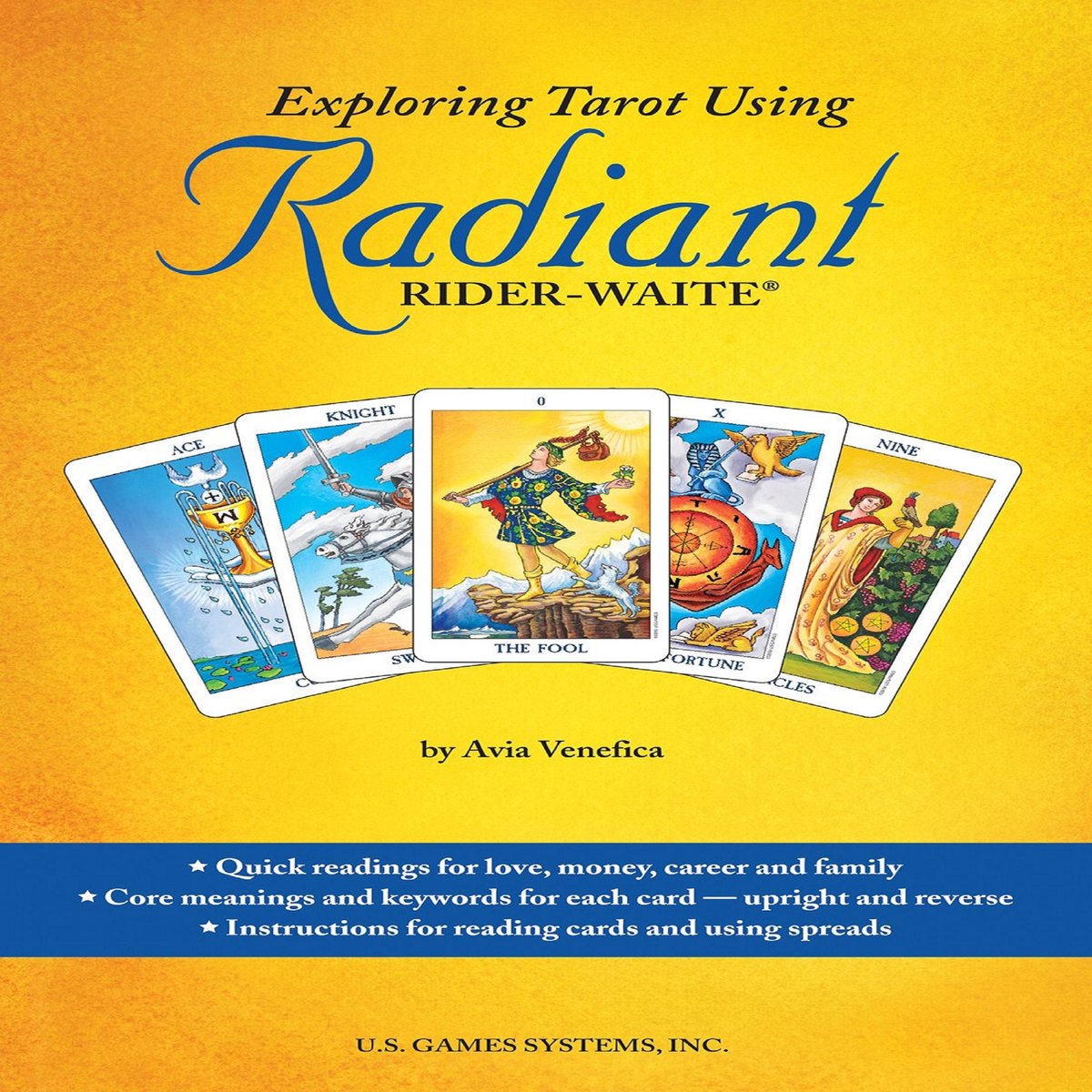 Exploring Tarot Using Radiant Rider-waite Tarot: Deck & Book Set