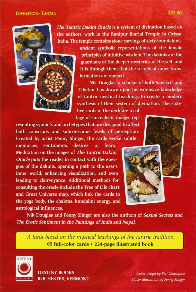 The Tantric Dakini Oracle (New Boxed Set of the Secret Dakini Oracle Book and Deck)