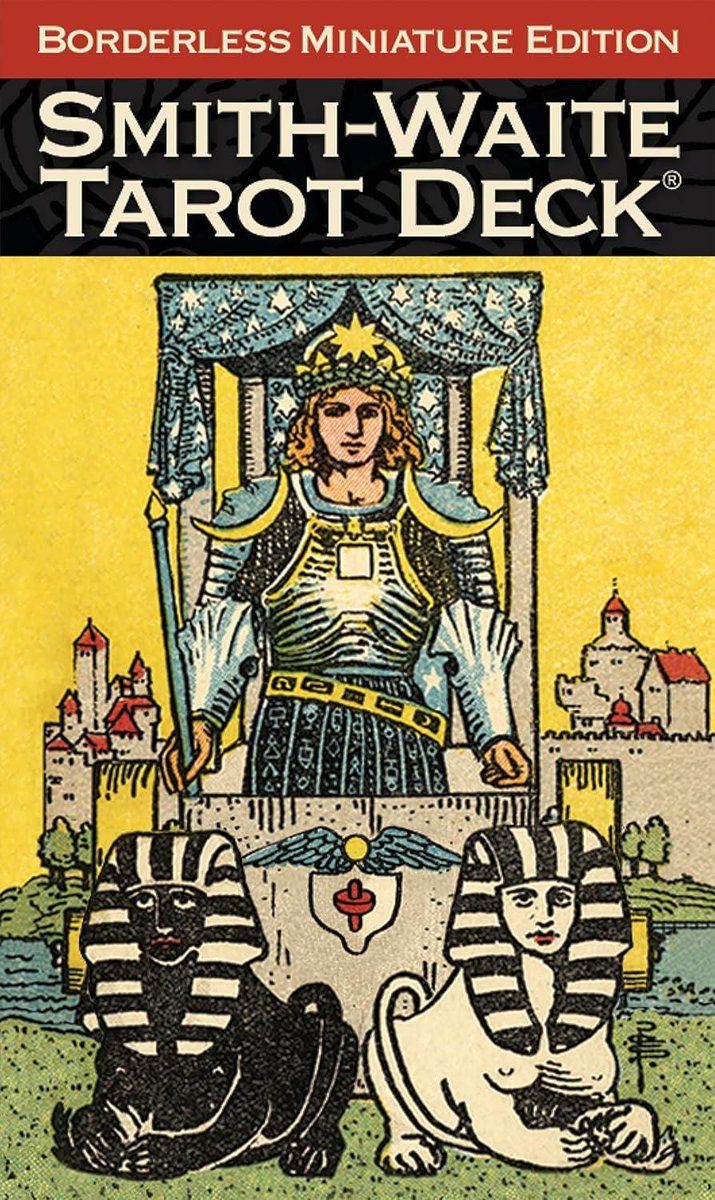 Smith-Waite(r) Tarot Deck Borderless Miniature Edition