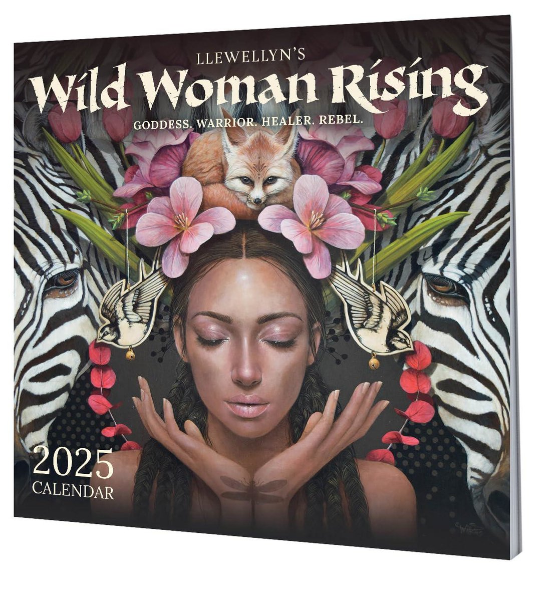 Llewellyn's 2025 Wild Woman Rising Calendar: Goddess. Warrior. Healer. Rebel. (Llewellyn's 2025 Calendars, Almanacs & Datebooks)