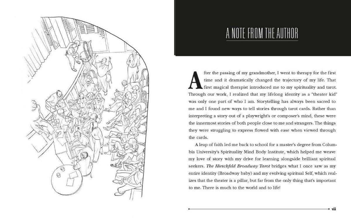 The Hirschfeld Broadway Tarot: Deck and Guidebook