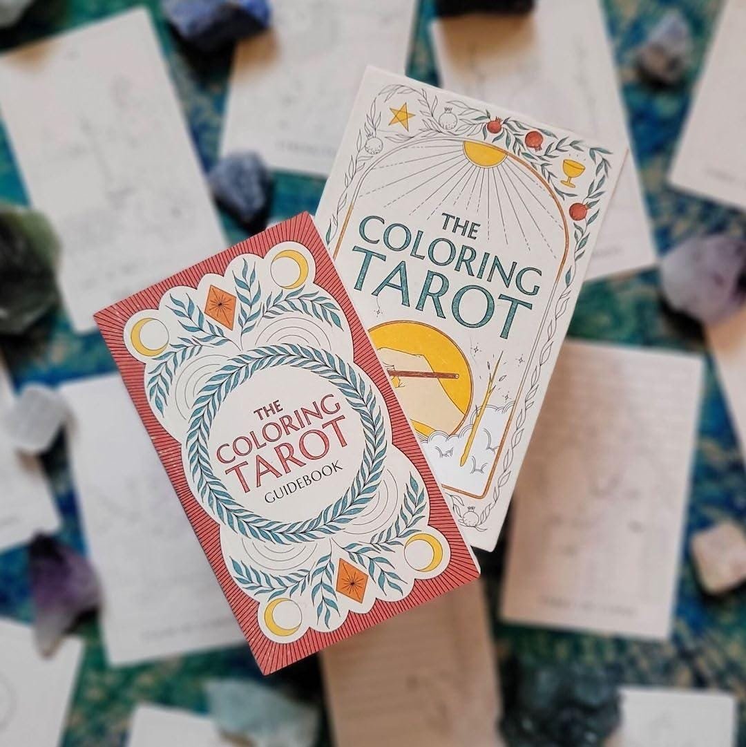 The Coloring Tarot: A Deck and Guidebook to Color and Create