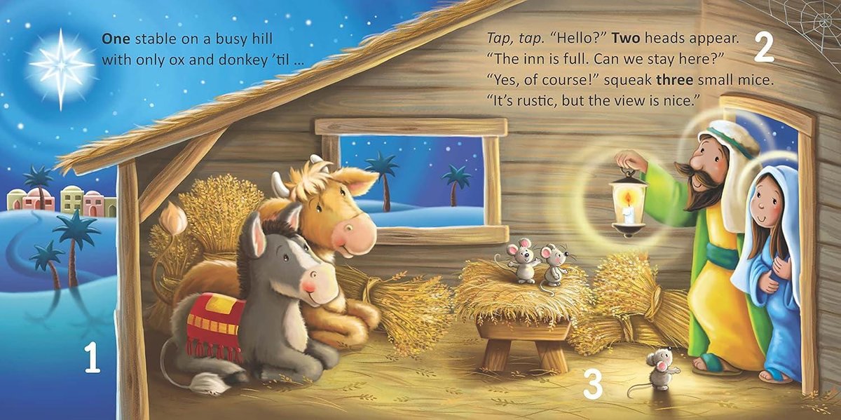 Happy Birthday, Christmas Child!: A Counting Nativity Book