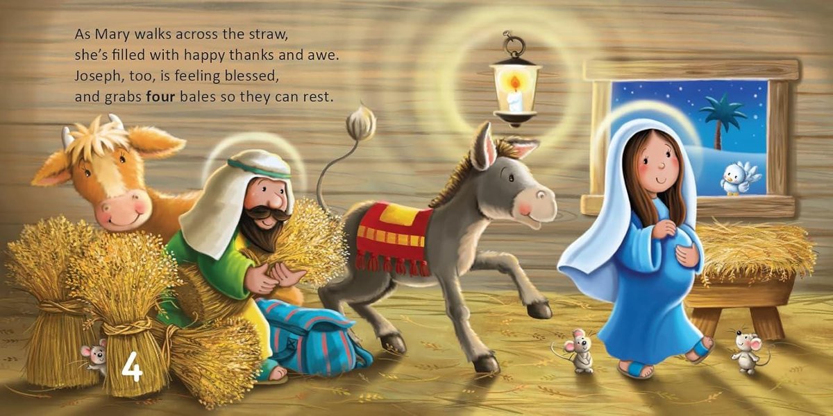 Happy Birthday, Christmas Child!: A Counting Nativity Book
