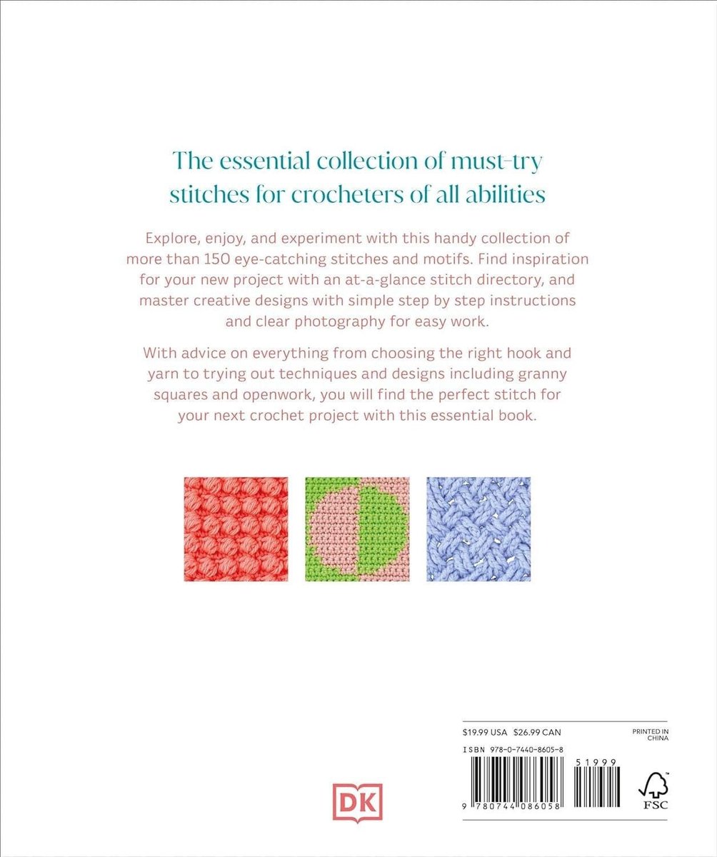 Crochet Stitches Step-By-Step: More Than 150 Essential Stitches for Your Next Project