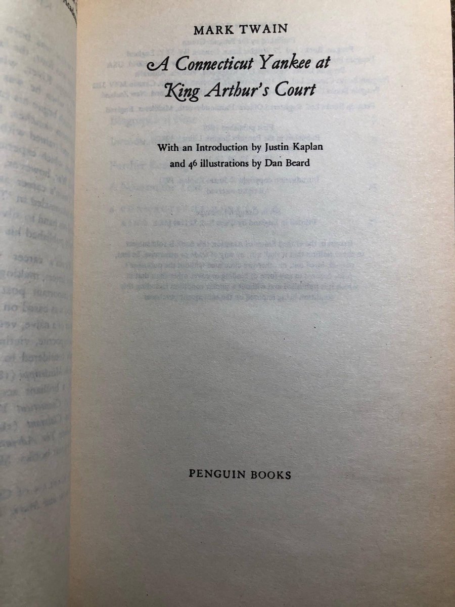 A Connecticut Yankee in King Arthur's Court (Penguin Classics)