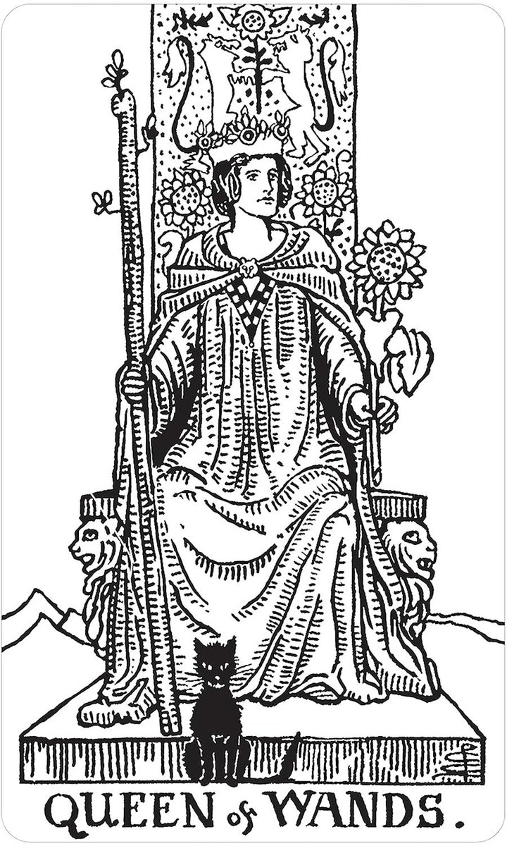 Black & White Rider-Waite(r) Tarot Deck