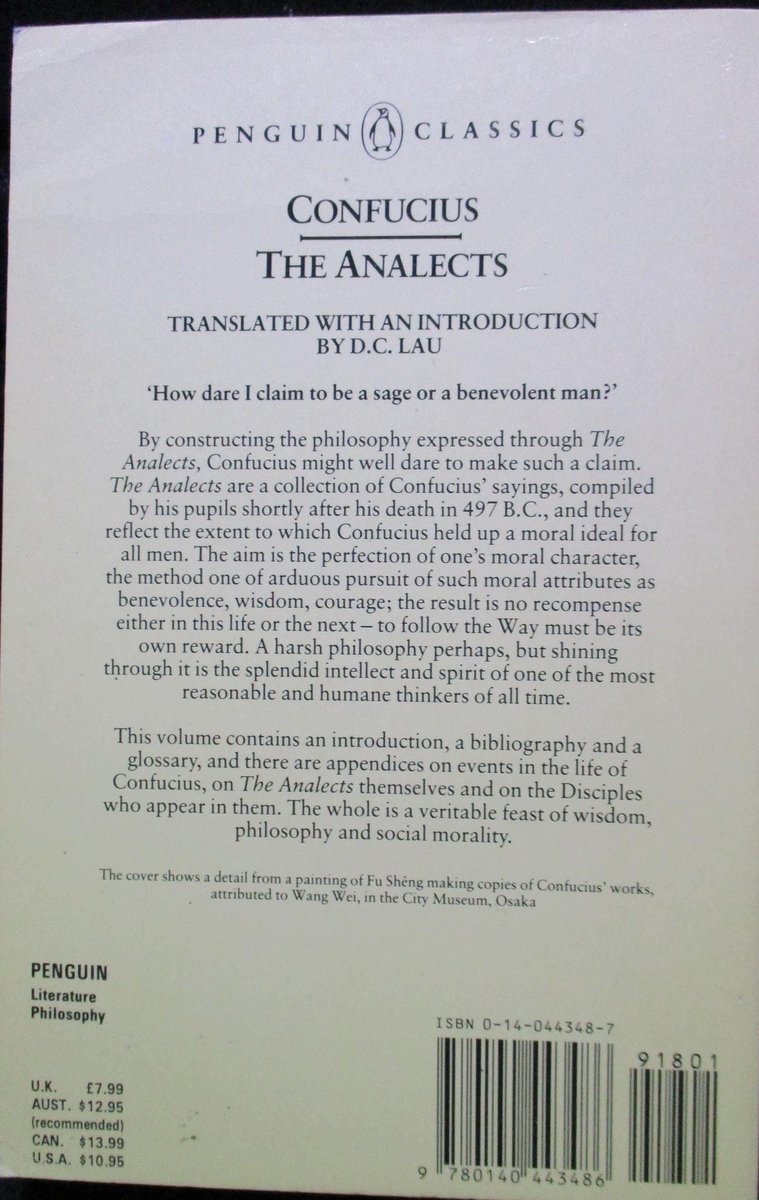 The Analects (Penguin Classics)