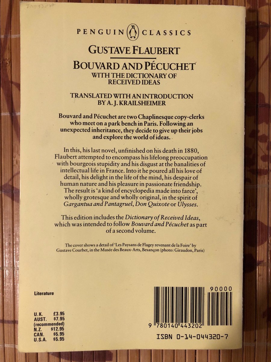 Bouvard and Pecuchet with Dictionary of Received Ideas