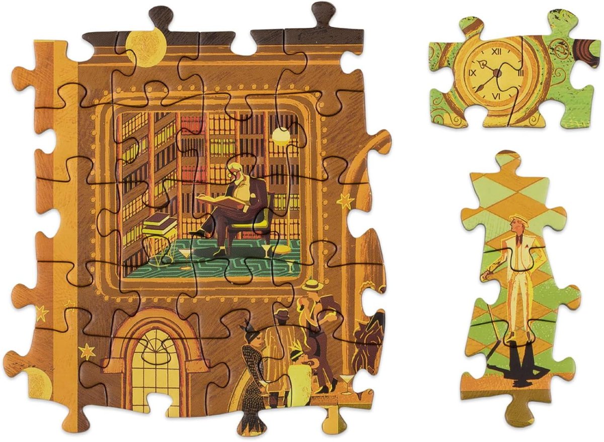 The World of the Great Gatsby 1000 Piece Puzzle: A Jigsaw by Adam Simpson