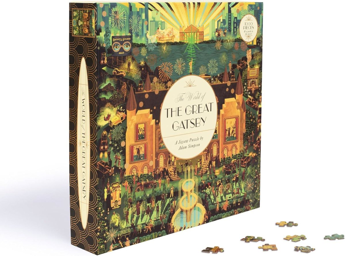 The World of the Great Gatsby 1000 Piece Puzzle: A Jigsaw by Adam Simpson