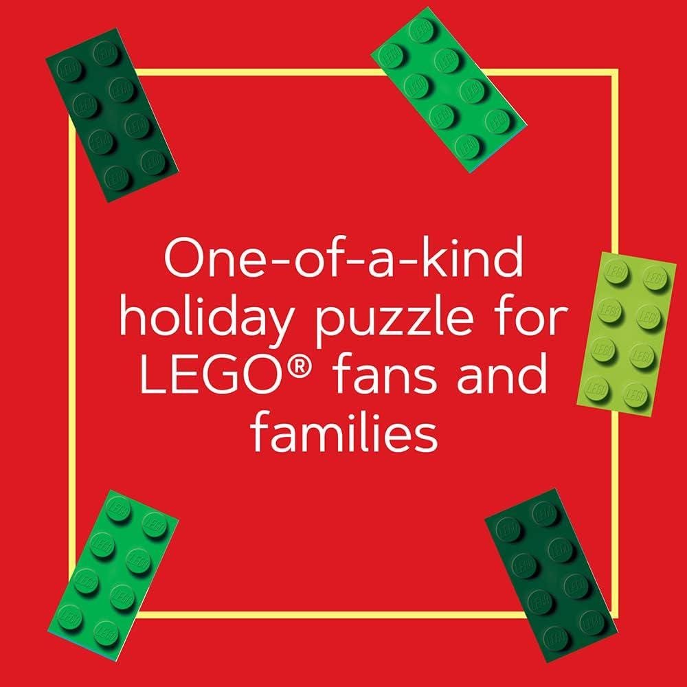 Lego Christmas Train Puzzle: Four Connecting 100-Piece Puzzles (Lego)