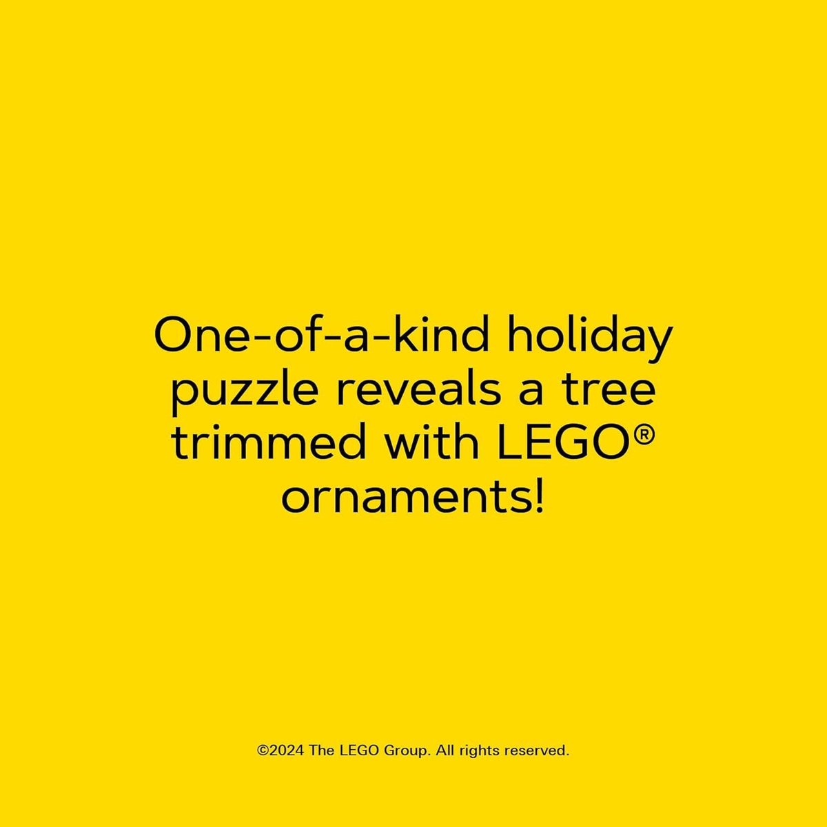 Lego Christmas Tree Puzzle: Four Connecting 100-Piece Puzzles (Lego)