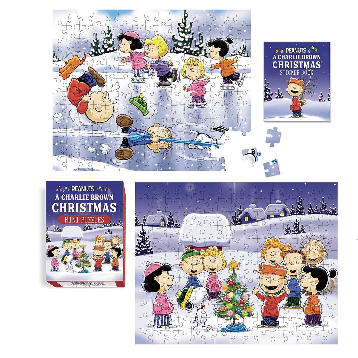 Peanuts: A Charlie Brown Christmas Mini Puzzles (Rp Minis)