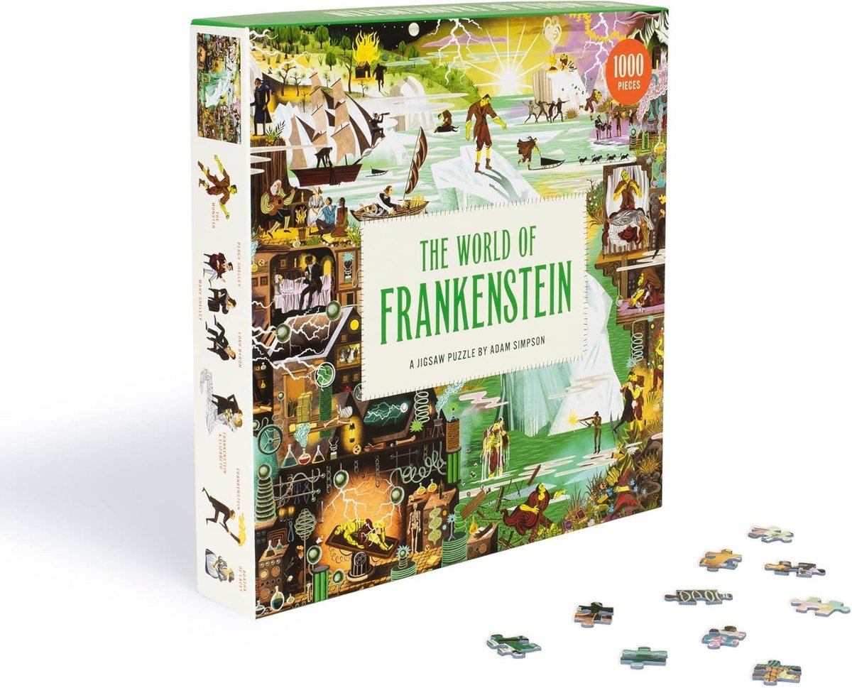 The World of Frankenstein: A Jigsaw Puzzle by Adam Simpson