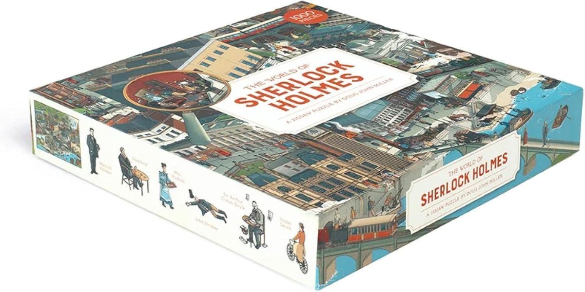 The World of Sherlock Holmes 1000 Piece Puzzle: A Jigsaw Puzzle