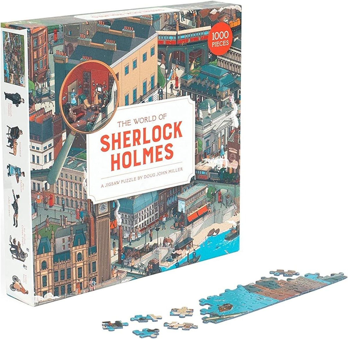 The World of Sherlock Holmes 1000 Piece Puzzle: A Jigsaw Puzzle